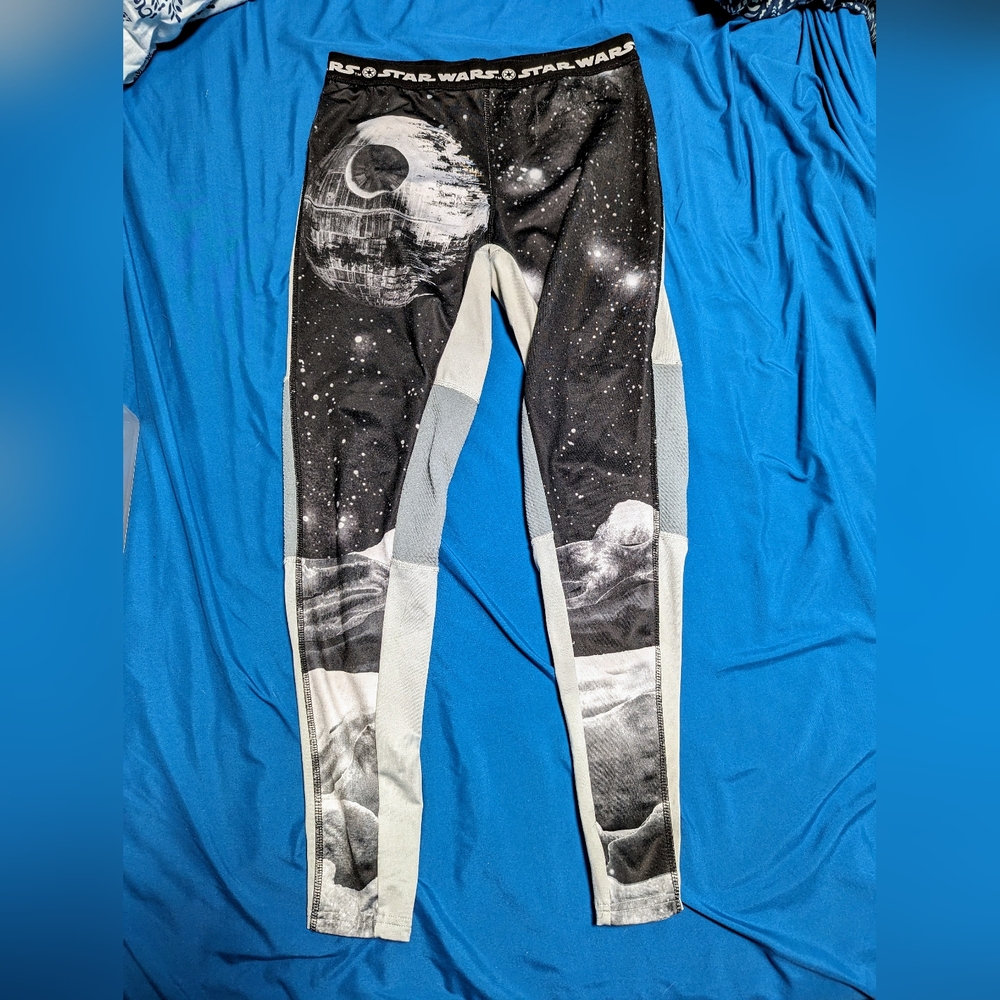Star Wars Death Star Leggings LG
